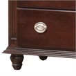 Glory Furniture Summit 3-Drawer TV Stand Chest in Cappuccino