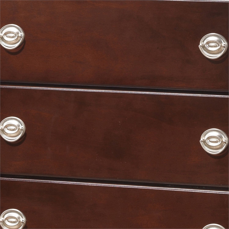 Glory Furniture Summit 3-Drawer TV Stand Chest in Cappuccino