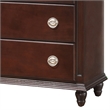 Glory Furniture Summit 3-Drawer TV Stand Chest in Cappuccino