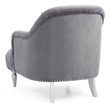 Glory Furniture Jewel Velvet Chair in Gray