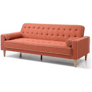 glory furniture andrews twill fabric sleeper sofa