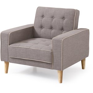 glory furniture andrews twill fabric convertible chair