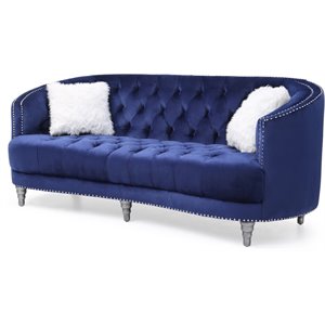 glory furniture dania velvet sofa