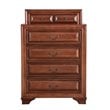 Glory Furniture LaVita 6-Drawers Bedroom Chest in Oak