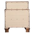 Glory Furniture LaVita 3 Drawer Nightstand in Oak