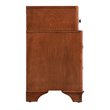 Glory Furniture LaVita 3 Drawer Nightstand in Oak