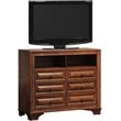 Glory Furniture LaVita 6 Drawer TV Stand in Oak