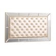 Glory Furniture Hollywood Hills King Panel Bed in Pearl