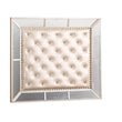 Glory Furniture Hollywood Hills Twin Panel Bed in Pearl