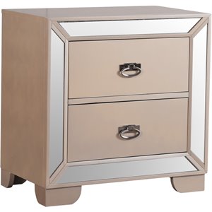 glory furniture hollywood hills 2 drawer nightstand