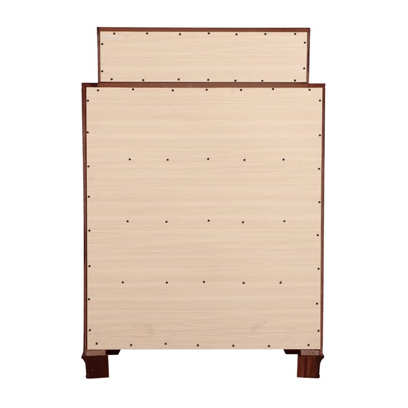 Glory Furniture LaVita 6-Drawers Bedroom Chest in Cappuccino