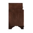 Glory Furniture LaVita 3 Drawer Nightstand in Cappuccino