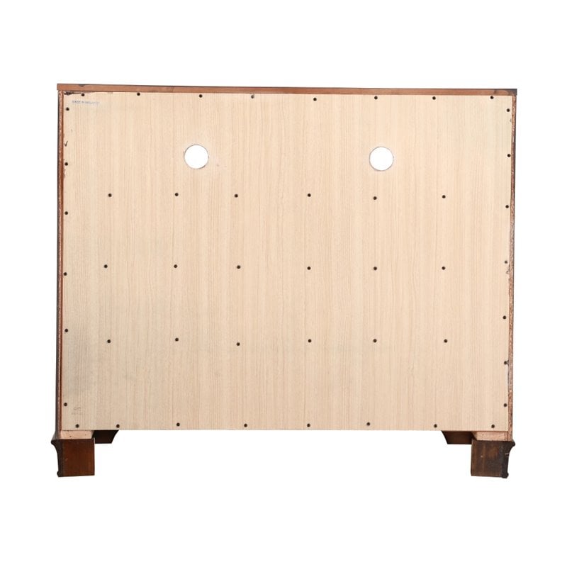 Glory Furniture LaVita 6 Drawer TV Stand in Cappuccino
