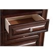 Glory Furniture LaVita 6 Drawer TV Stand in Cappuccino