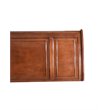 Glory Furniture Meade Transitional Wood Sleigh Full Bed in Cherry