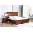 Glory Furniture Meade King Bed in Cherry