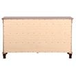 Glory Furniture Triton 8-Drawers Bedroom Dresser in Cappuccino