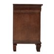 Glory Furniture Triton 2 Drawer Nightstand in Cappuccino