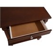 Glory Furniture Triton 2 Drawer Nightstand in Cappuccino