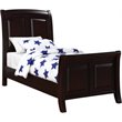 Glory Furniture Ashford Twin Panel Bed in Cappuccino