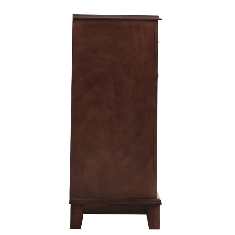 Glory Furniture Ashford 10 Drawer Dresser in Cappuccino