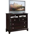 Glory Furniture Ashford 4 Drawer TV Stand in Cappuccino