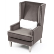 Glory Furniture Wilshire G0951A-AC Chair   DARK GRAYVelvet