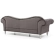 Glory Furniture Wilshire G0951A-S Sofa   DARK GRAY Velvet