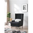 Glory Furniture Wilshire G0952A-AC Chair   BLACKVelvet
