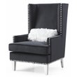 Glory Furniture Wilshire G0952A-AC Chair   BLACKVelvet