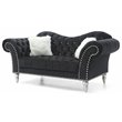Glory Furniture Wilshire G0952A-L Loveseat   BLACKVelvet