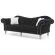 Glory Furniture Wilshire G0952A-S Sofa   BLACKVelvet