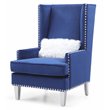 Glory Furniture Wilshire G0953A-AC Chair   BLUEVelvet