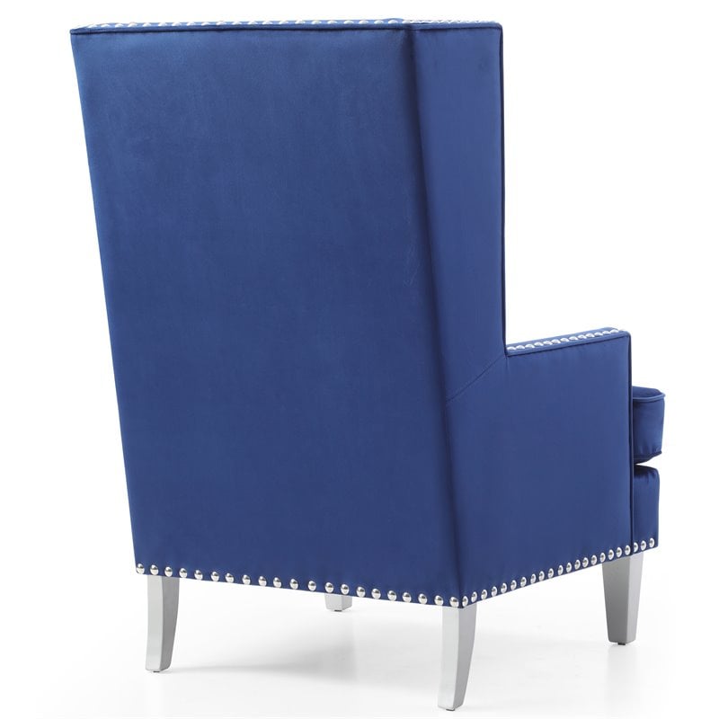 Glory Furniture Wilshire G0953A-AC Chair   BLUEVelvet