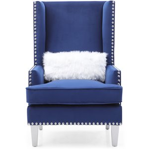 Glory Furniture Wilshire G0953A-AC Chair   BLUEVelvet