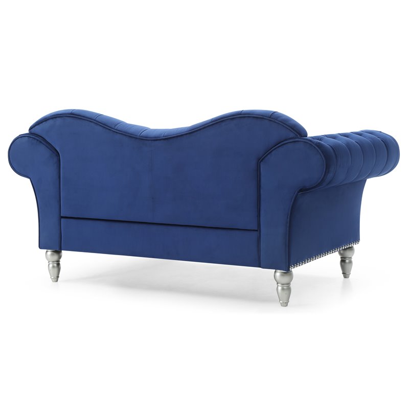 Glory Furniture Wilshire G0953A-L Loveseat   BLUEVelvet