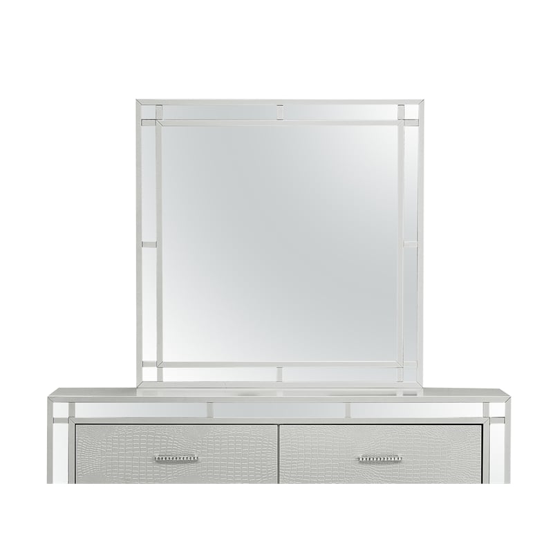 Glory Furniture    Mirror Silver Champagne