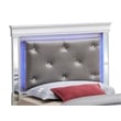 Glory Furniture Verona Wood Twin Size Bed Silver Champagne