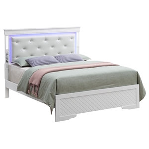 Glory Furniture Verona Queen Size Bed White