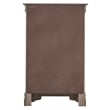 Glory Furniture Verona 5-Drawers Bedroom Chest in Charcoal
