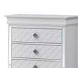 Glory Furniture Verona Wood 5-Drawers Bedroom Chest White