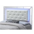Glory Furniture Hollywood Hills King Panel Bed in White
