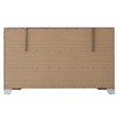 Glory Furniture Hollywood Hills 8-Drawers Bedroom Dresser in White