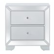 Glory Furniture Hollywood Hills 2 Drawer Nightstand in White