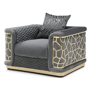 Glory Furniture Talia G0990A-C Chair  Dark GRAY