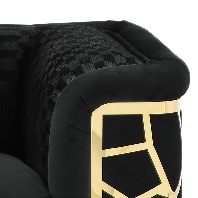 Glory Furniture Talia G0993A-C Chair  BLACK