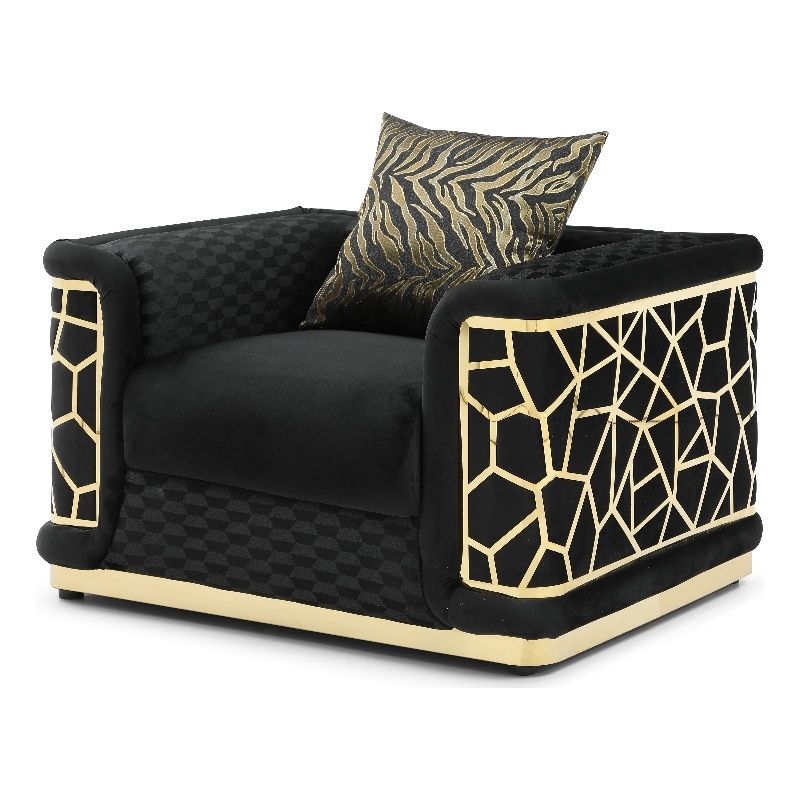 Glory Furniture Talia G0993A-C Chair  BLACK