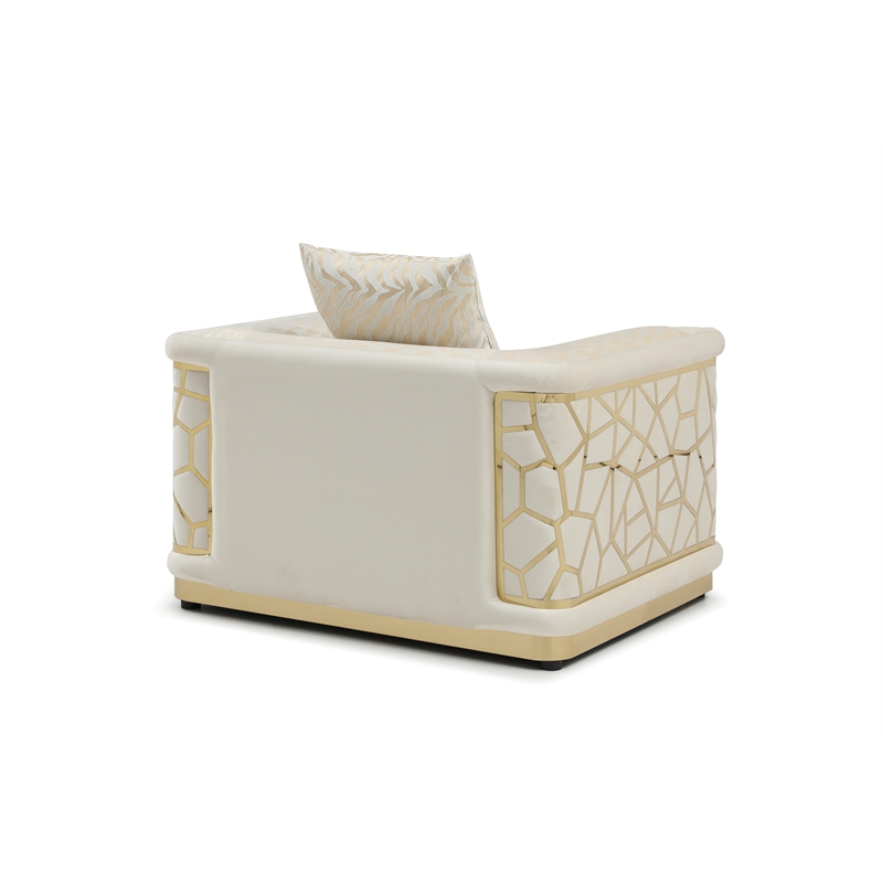 Glory Furniture Talia G0997A-C Chair  IVORY