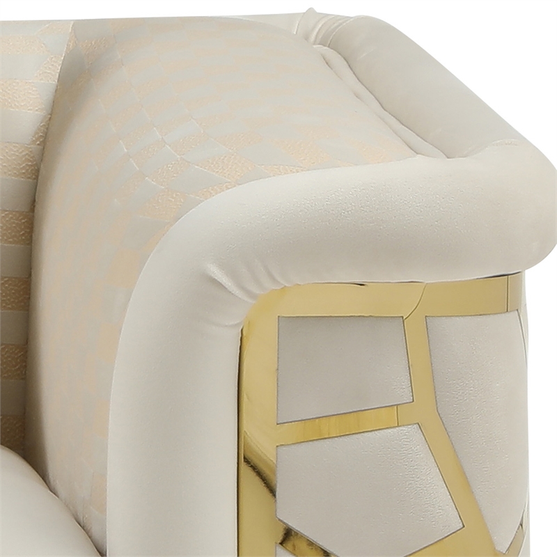 Glory Furniture Talia G0997A-C Chair  IVORY