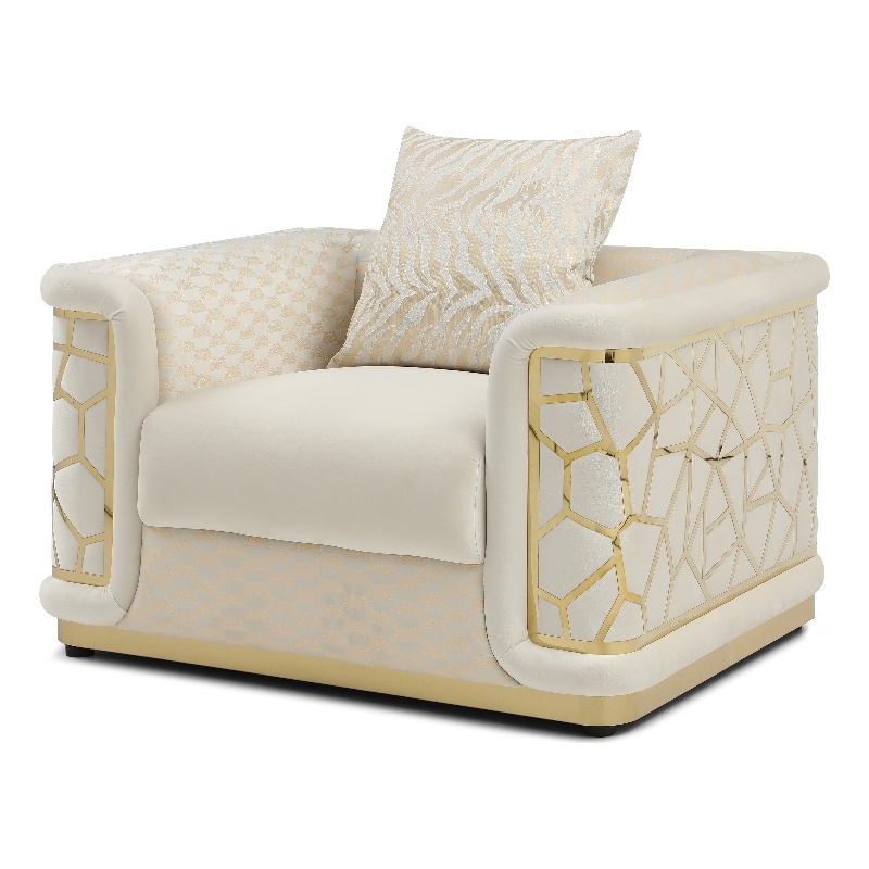 Glory Furniture Talia G0997A-C Chair  IVORY